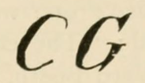 The C G mark of Leeds Pottery, as engraved in Chaffers 1891