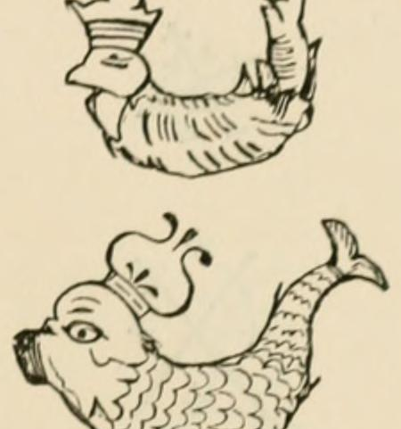 The A crowned dolphin mark of Lille, as engraved in Chaffers 1891