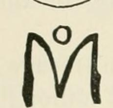 The M with a small o above mark as engraved in Chaffers 1891, page 158