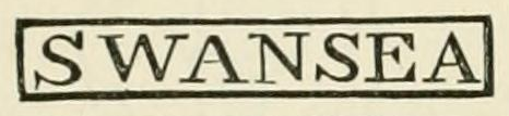 The SWANSEA, in a ruled box mark as engraved in Chaffers 1891, page 860