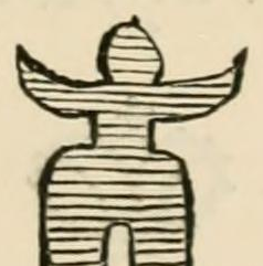 The A potter’s kiln with the flame issuing from the chimney mark of Tournay, as engraved in Chaffers 1891