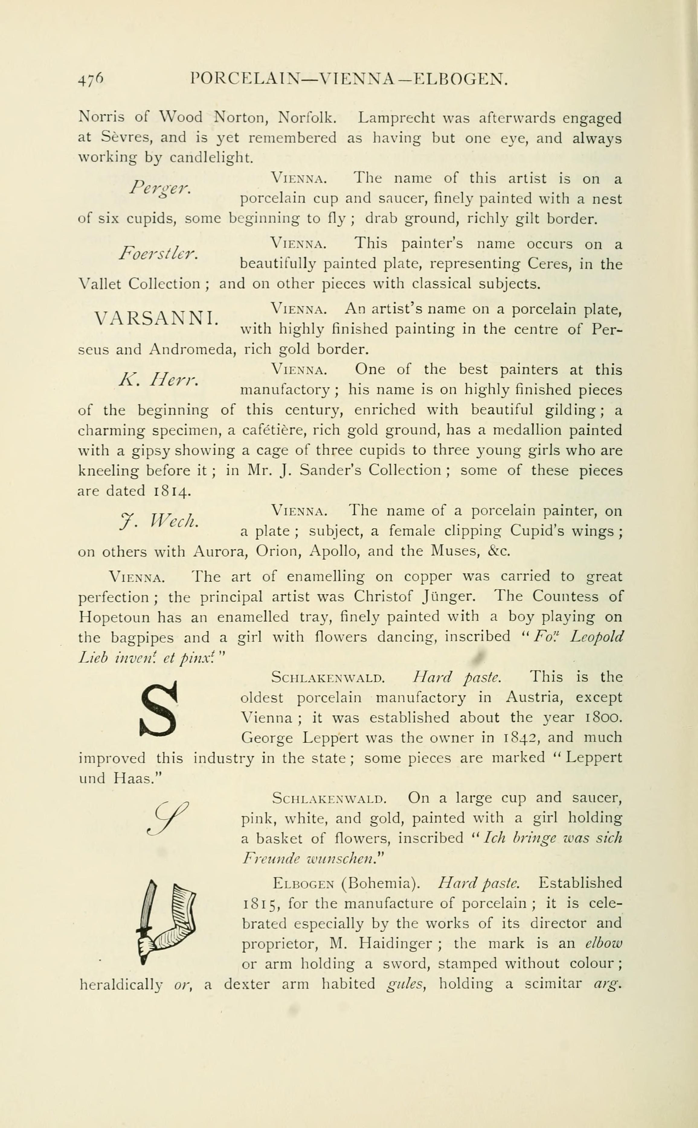 Page 476 of Chaffers 1891, the source for this entry